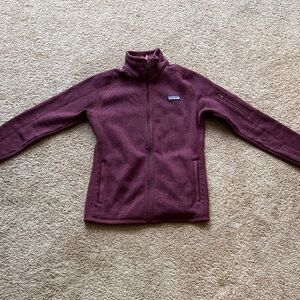 Patagonia zip up fleece